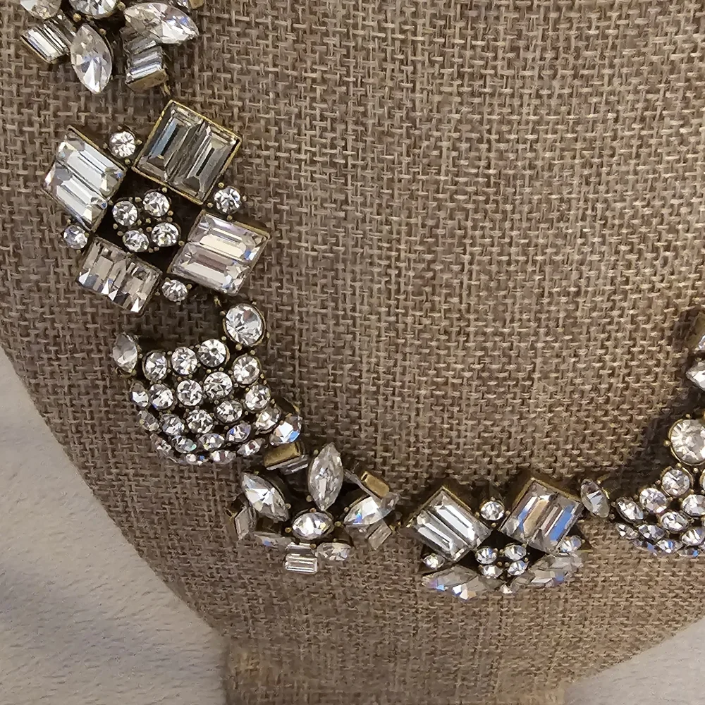 J. Crew Rhinestone Necklace - Picture 2 of 3
